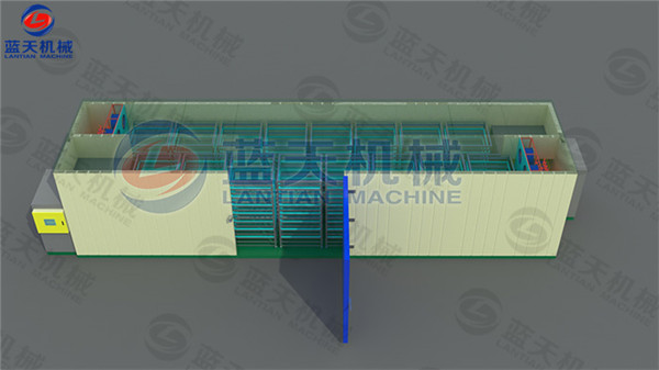 Structure diagram of agriculture dryer machine