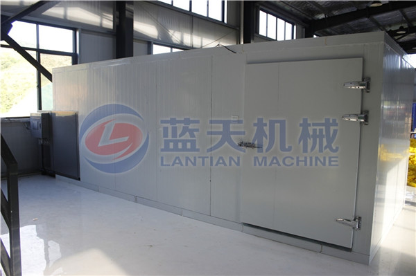 Panorama of herb drying machine