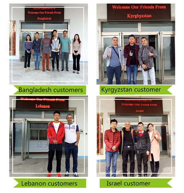 Customers of our vegetable dryer