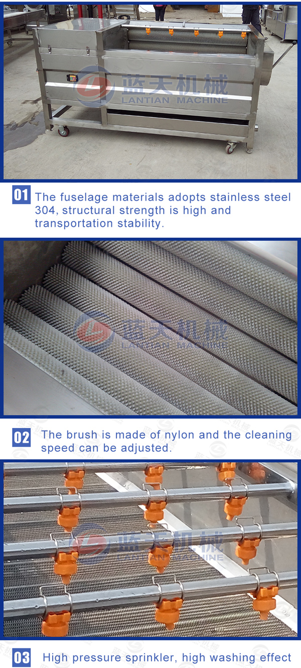 Machines features of roller washing machine