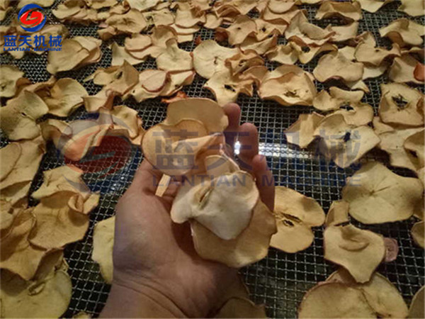 Brtish customers drying apple