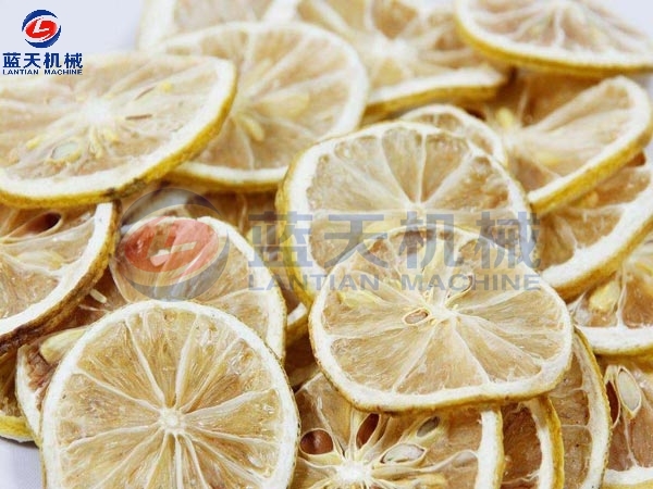 Lemon Drying Process