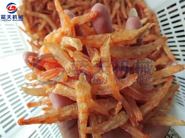 Shrimp Drying Process