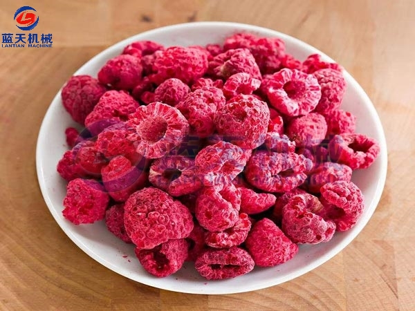 Raspberry Drying Process